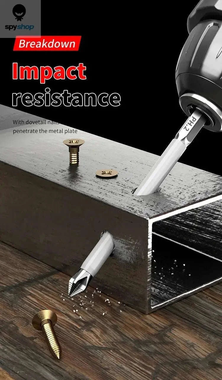 Magnetic Cross Screwdriver Bit Set – Durable S2 Steel Precision Bits-6Pcs