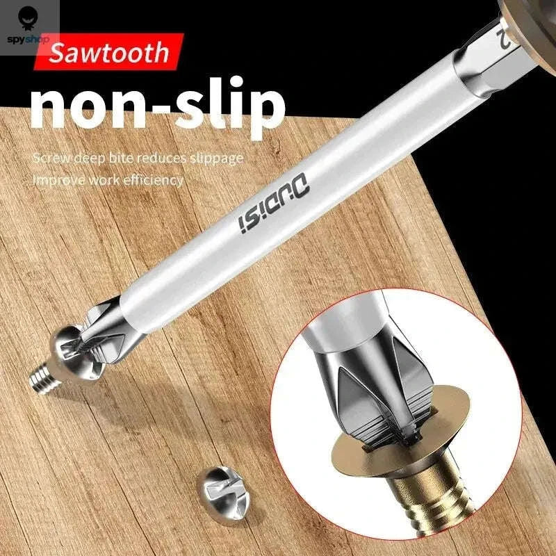 Magnetic Cross Screwdriver Bit Set – Durable S2 Steel Precision Bits-6Pcs