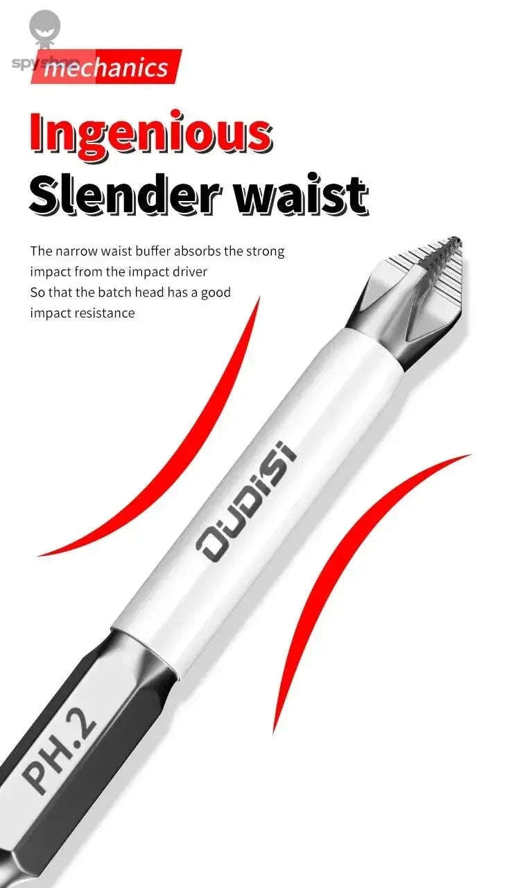 Magnetic Cross Screwdriver Bit Set – Durable S2 Steel Precision Bits-6Pcs