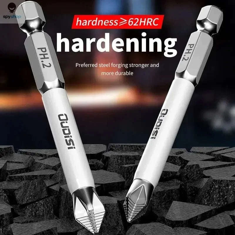 Magnetic Cross Screwdriver Bit Set – Durable S2 Steel Precision Bits-6Pcs