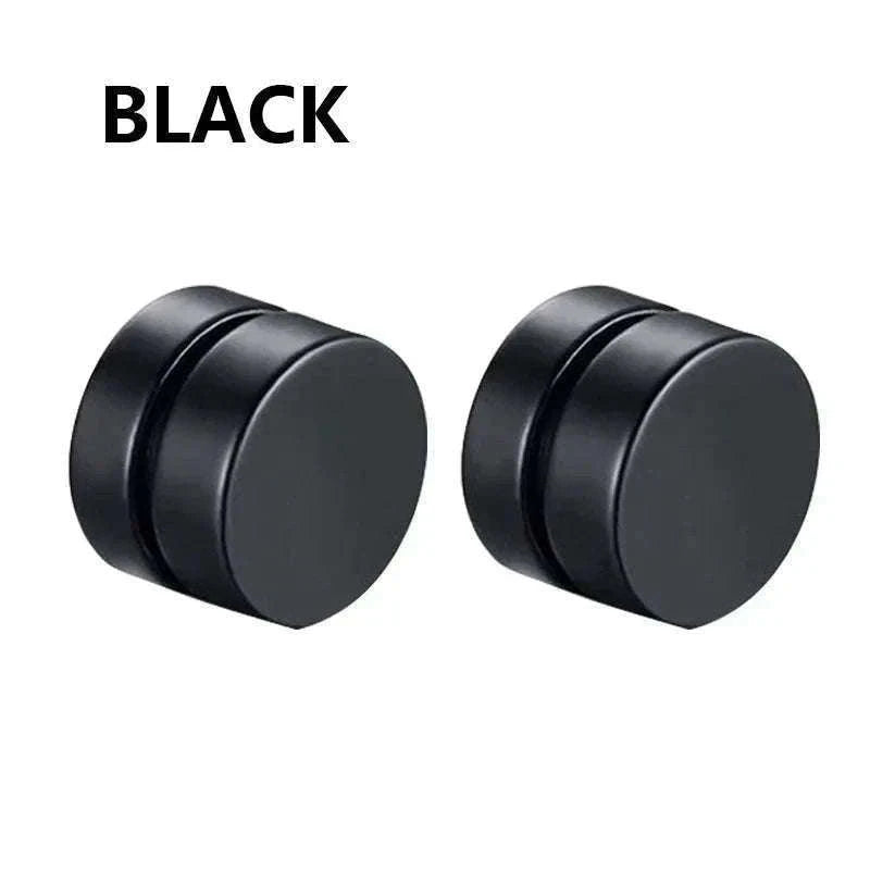 Magnetic Crystal Stud Earrings – Non-Piercing Zircon Style-type1