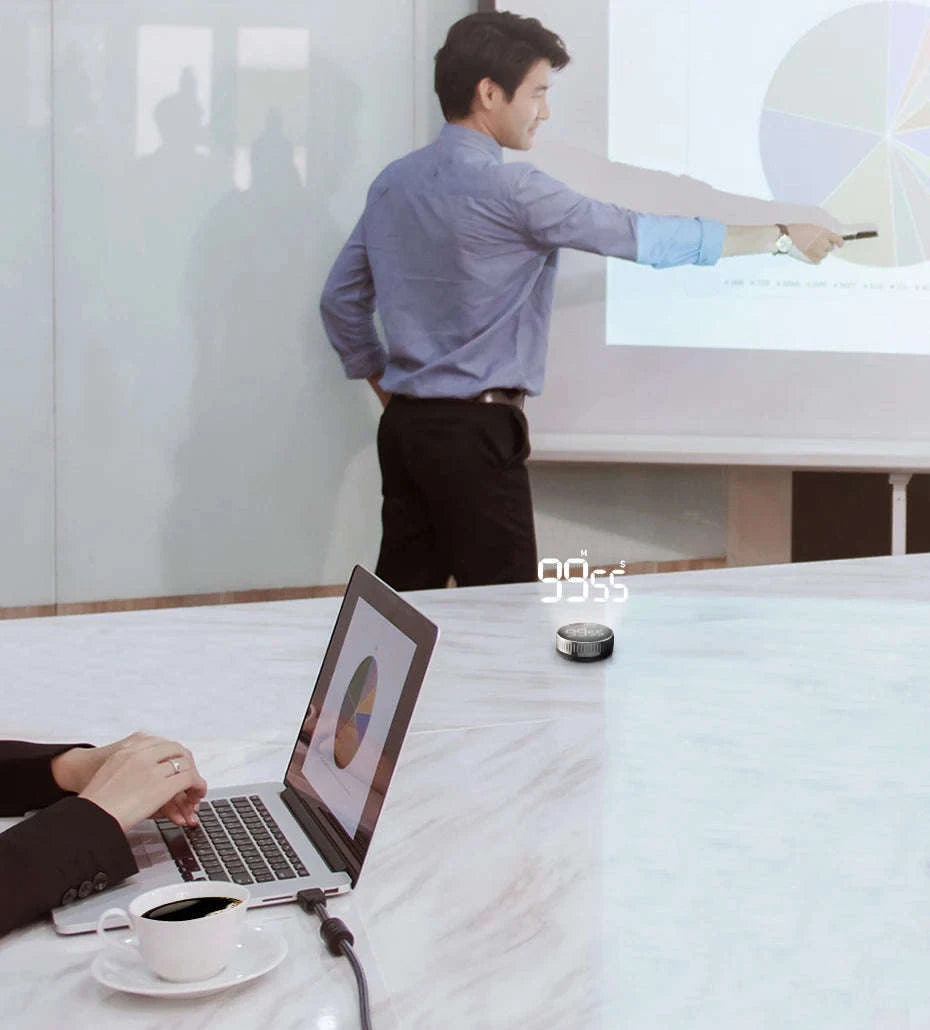 Magnetic Digital Kitchen Timer-Black