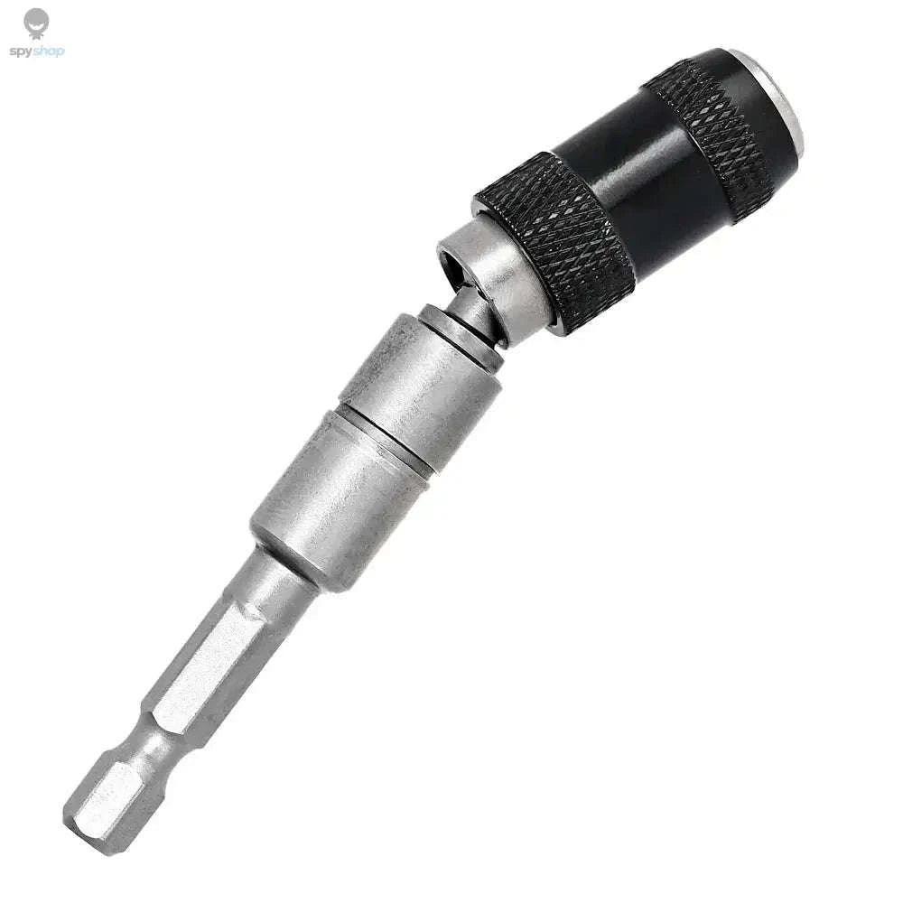 Magnetic Drill Bit Holder with 20° Pivot-Black