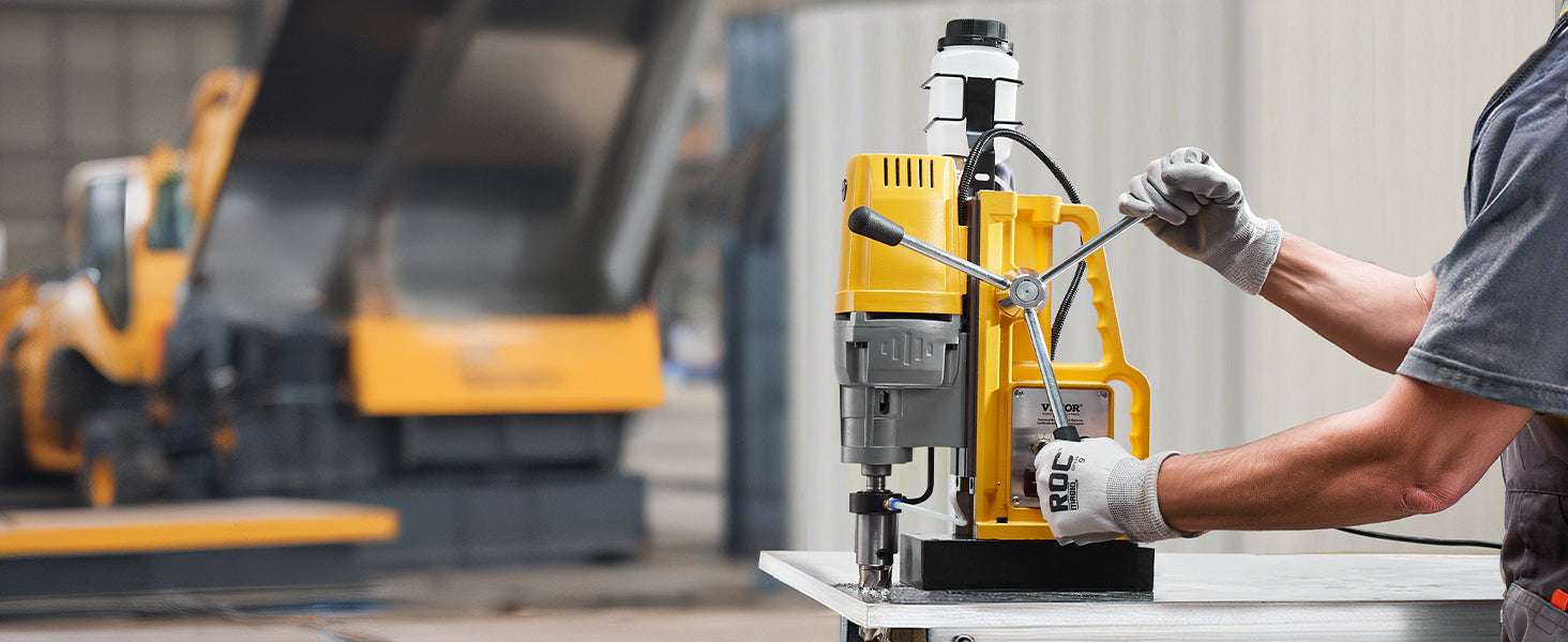 Magnetic Drill Press 1400W Core Drill 50mm Boring Capacity-1400W 40mm / Poland