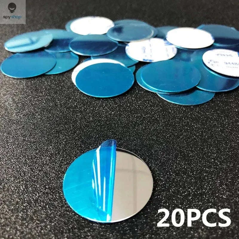 Magnetic Metal Plates for Car Phone Mount – Slim, Universal Attachment Sheets-15Pcs