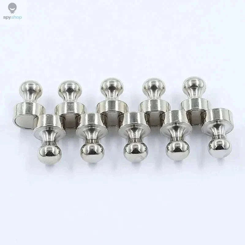 Magnetic Nails for Notes, Photos, and Displays on Magnetic Surfaces-