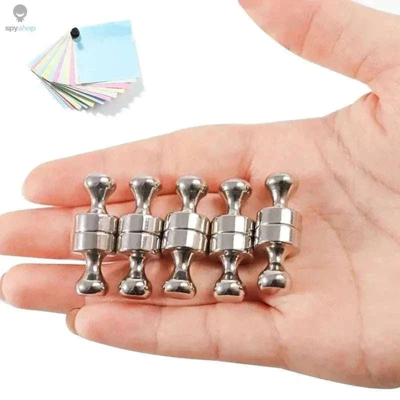 Magnetic Nails for Notes, Photos, and Displays on Magnetic Surfaces-