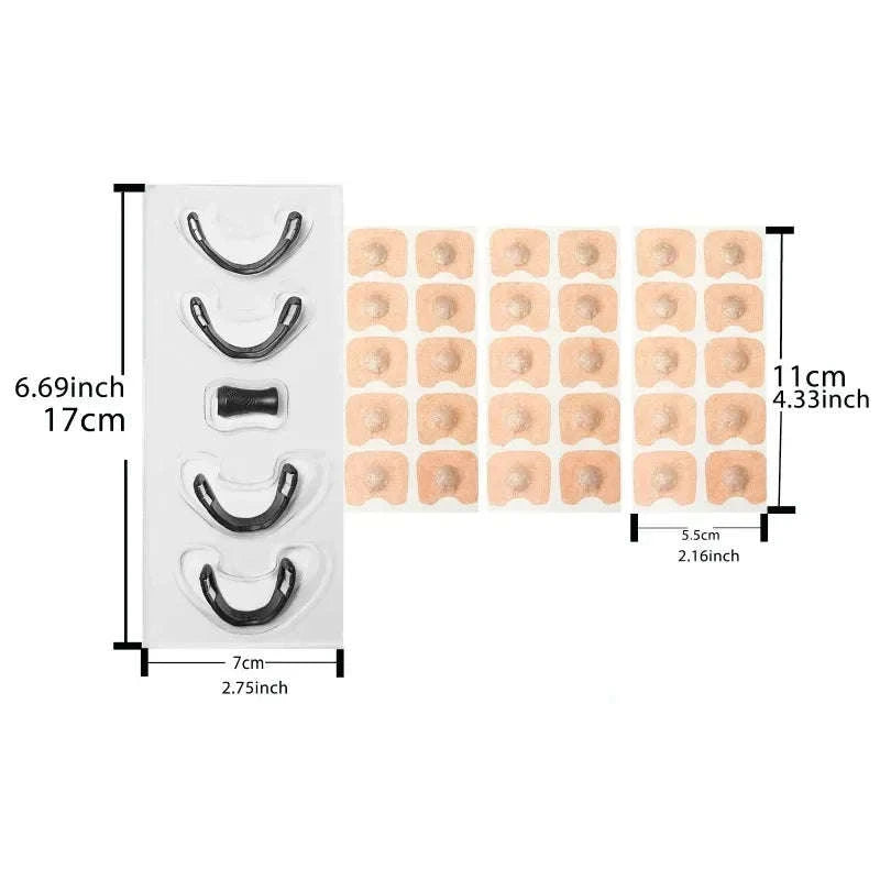 Magnetic Nasal Dilator Strips for Easier Breathing and Snoring Relief-SW-264 / United States