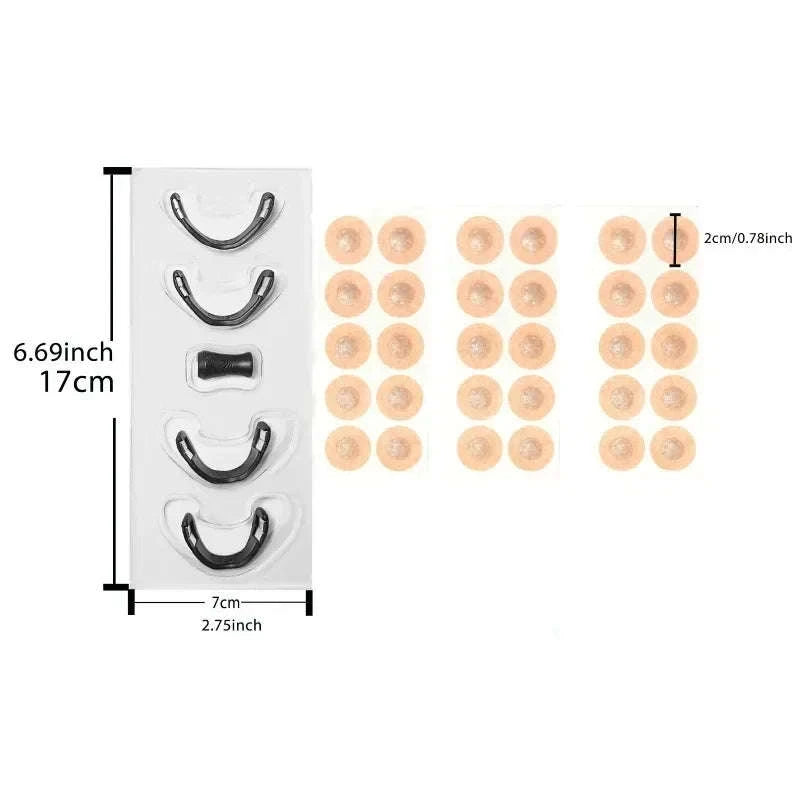 Magnetic Nasal Dilator Strips for Easier Breathing and Snoring Relief-SW-264 / United States