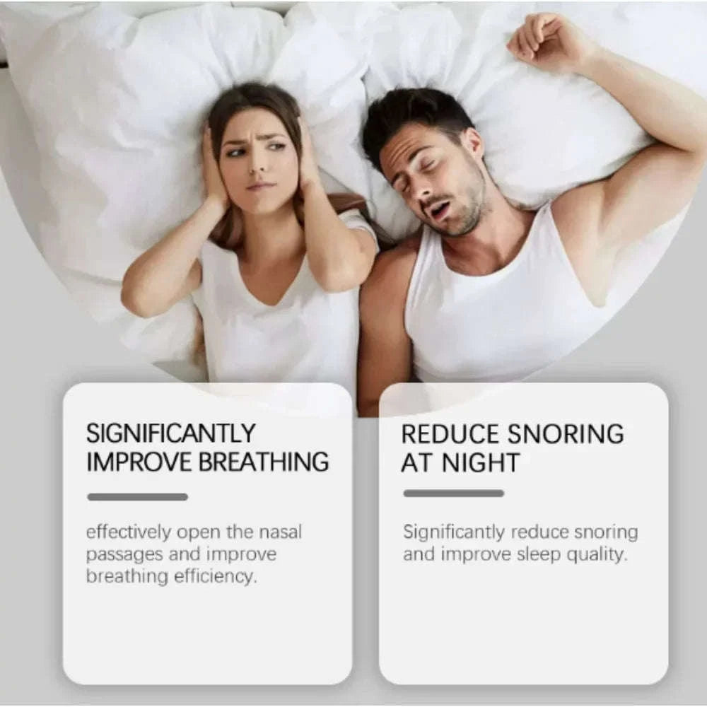 Magnetic Nasal Strip Kit for Easier Breathing and Snore Reduction-United States / 30PCS