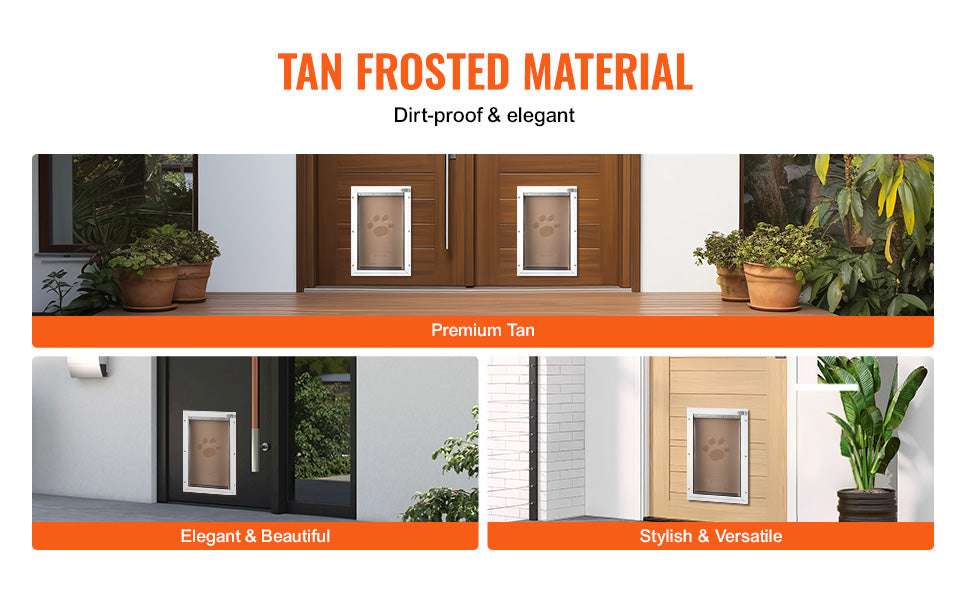 Magnetic Pet Door Replacement Flap Weatherproof PVC Dog Door Insert-S / Poland