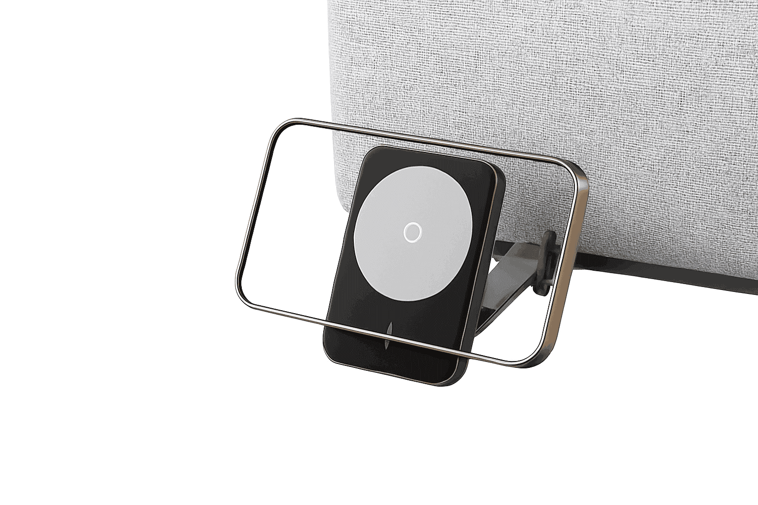 Magnetic Phone Holder Stand for iPhone 12–16 Foldable 360° Mount-black
