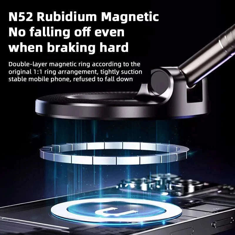 Magnetic Phone Holder with Three-Axis Rotation-Strong magnetic 1