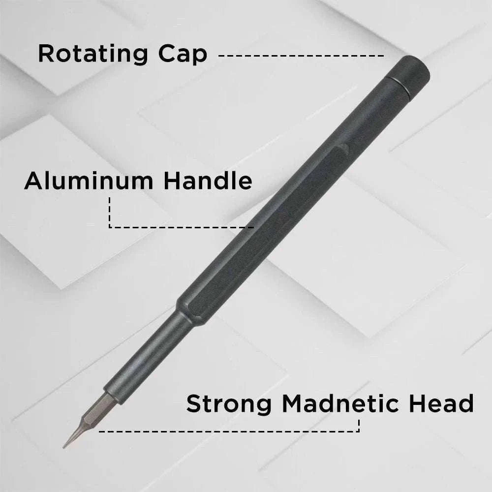 Magnetic Precision Screwdriver Set for Phone and PC Repair-25 pcs / China Mainland