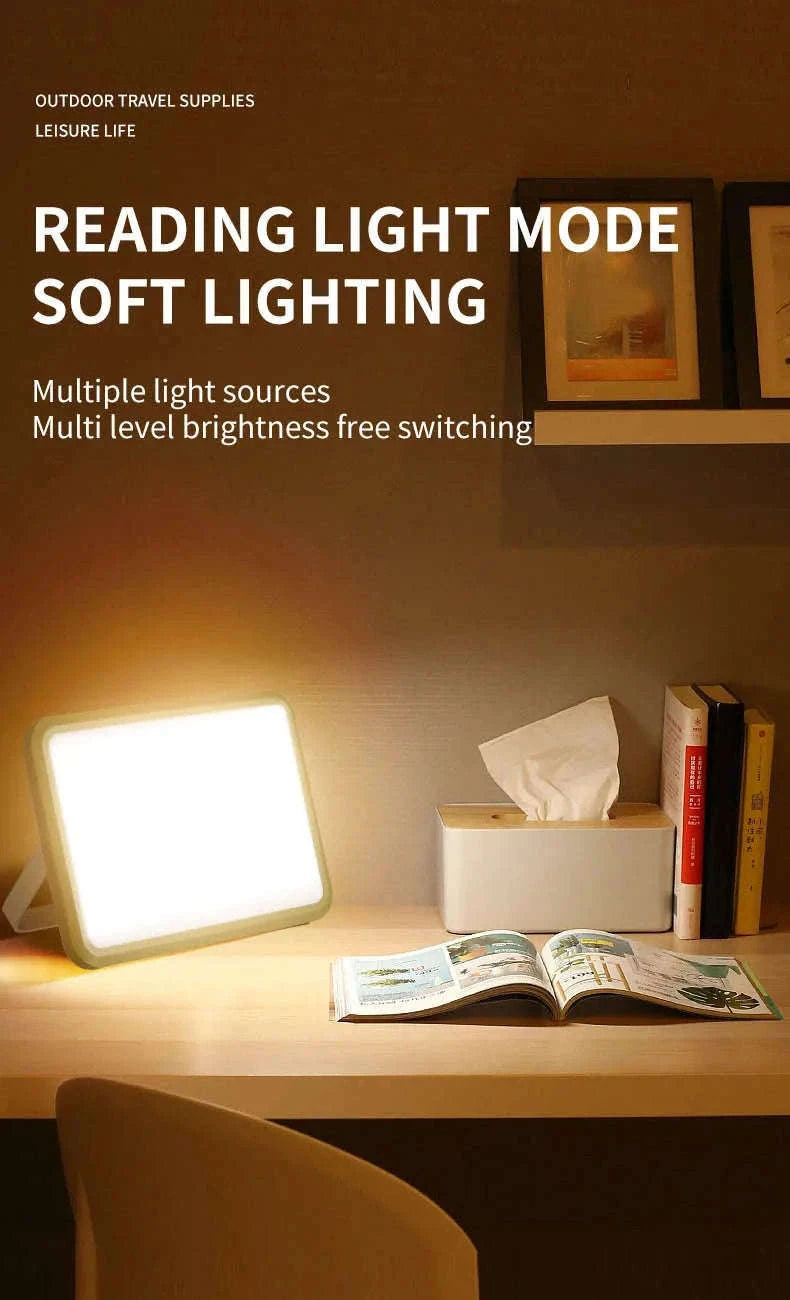 Magnetic Rechargeable LED Camping Light-W505 gray