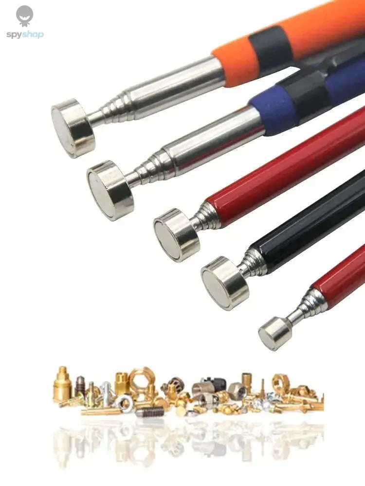 Magnetic Retractable Pickup Tool – Extended Reach, Strong Hold, Compact Design-10 pounds orange