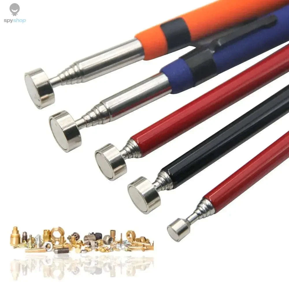 Magnetic Retractable Pickup Tool – Extended Reach, Strong Hold, Compact Design-10 pounds orange