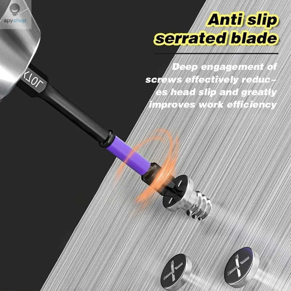 Magnetic Screwdriver Bit Set – Durable, Precise, Impact‑Ready Bits for Every Task-12 Pcs Set