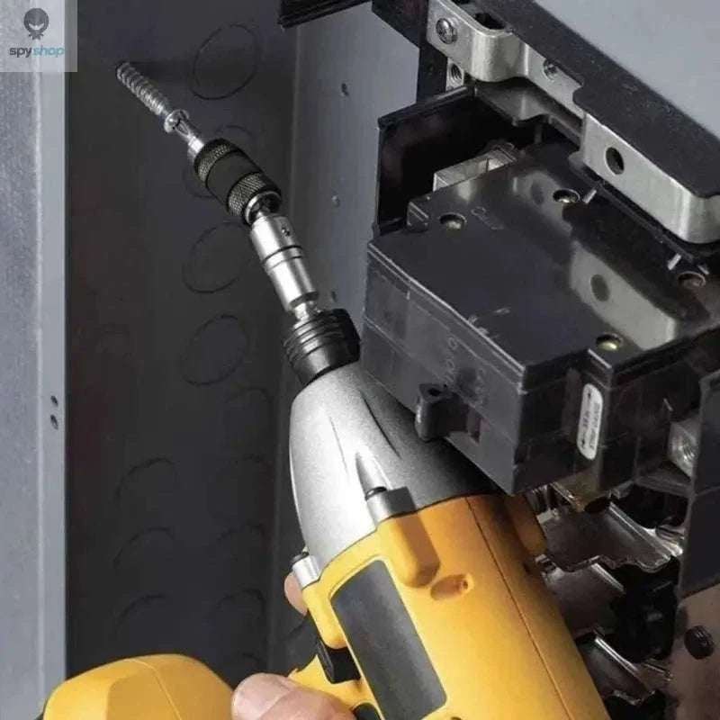 Magnetic Screwdriver Bits Set with Quick-Change Holder-red black