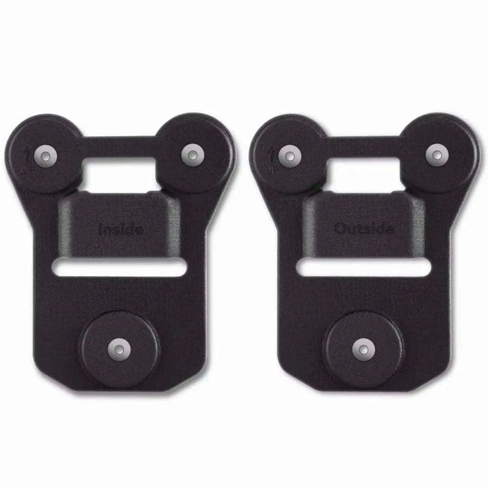 Magnetic Suction Back Clip for Body-Worn Cameras Secure Dual Magnet Hold-as photo