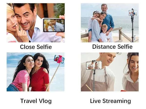 Magnetic Vlog Selfie Monitor for Phone with 4" Wireless Screen-Dark Grey / United States