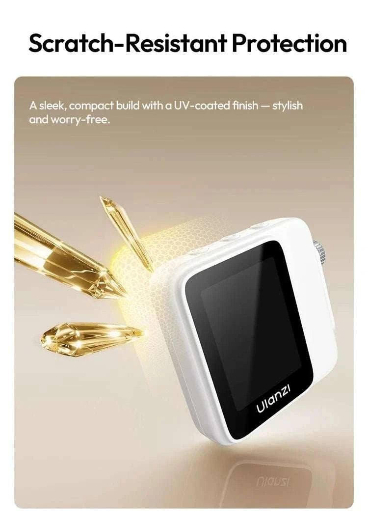 Magnetic Wireless Selfie Screen Monitor for Rear Camera Vlogging-VM02 Red / China Mainland