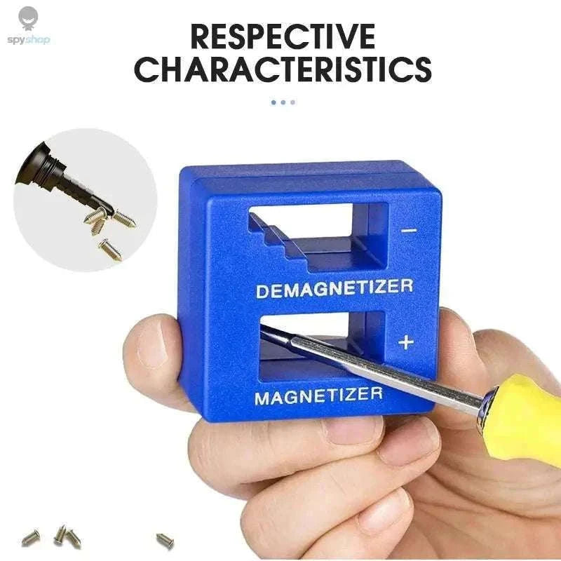 Magnetizer Demagnetizer Tool for Faster, More Accurate Tool Control-Blue