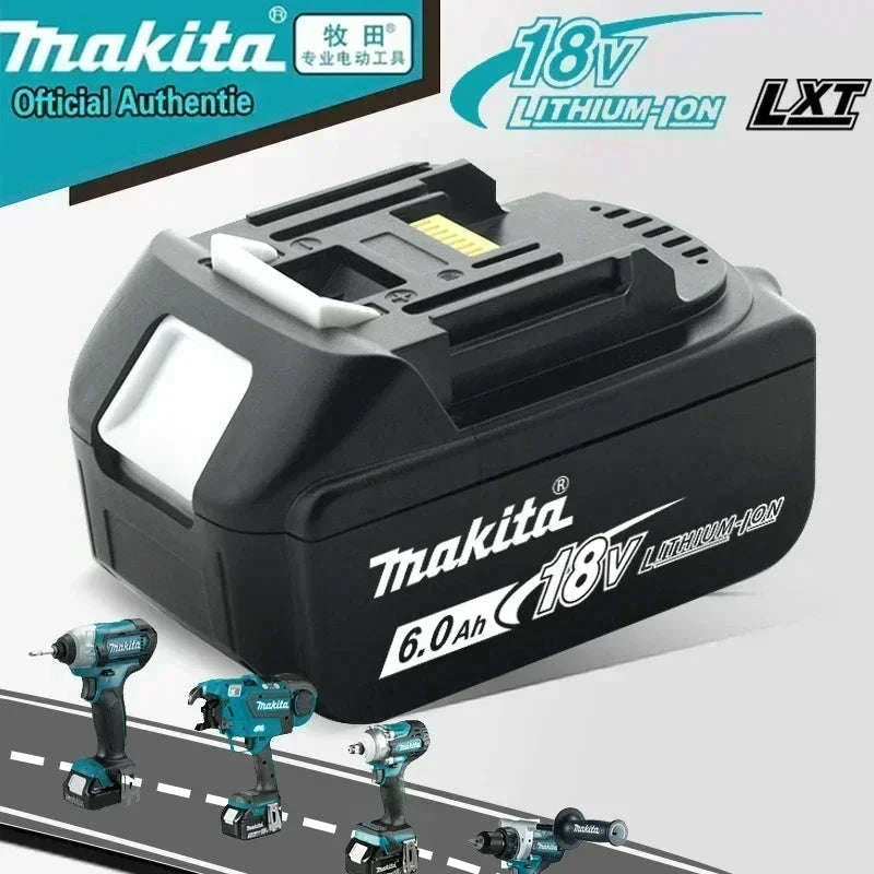 Makita 18V 6.0Ah Rechargeable Lithium Battery-Makita 6AhX1--10C / 18V / france
