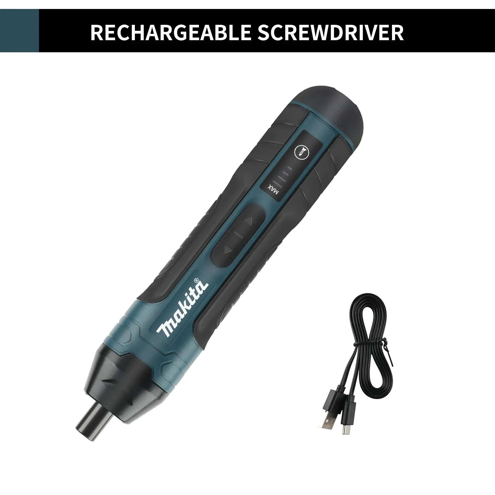 Makita 3.6V Cordless Screwdriver 1/4" Mini Driver 2-5N.m Torque-a set