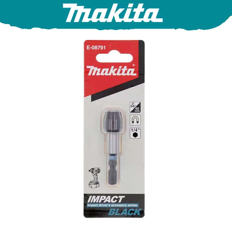 Makita E-08791 Impact Black Magnetic Bit Holder 60mm-E-08791