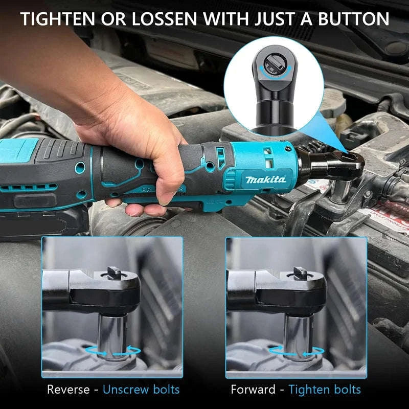 Makita Ratchet Right Angle Wrench Brushless 18V Power Tool-13mm