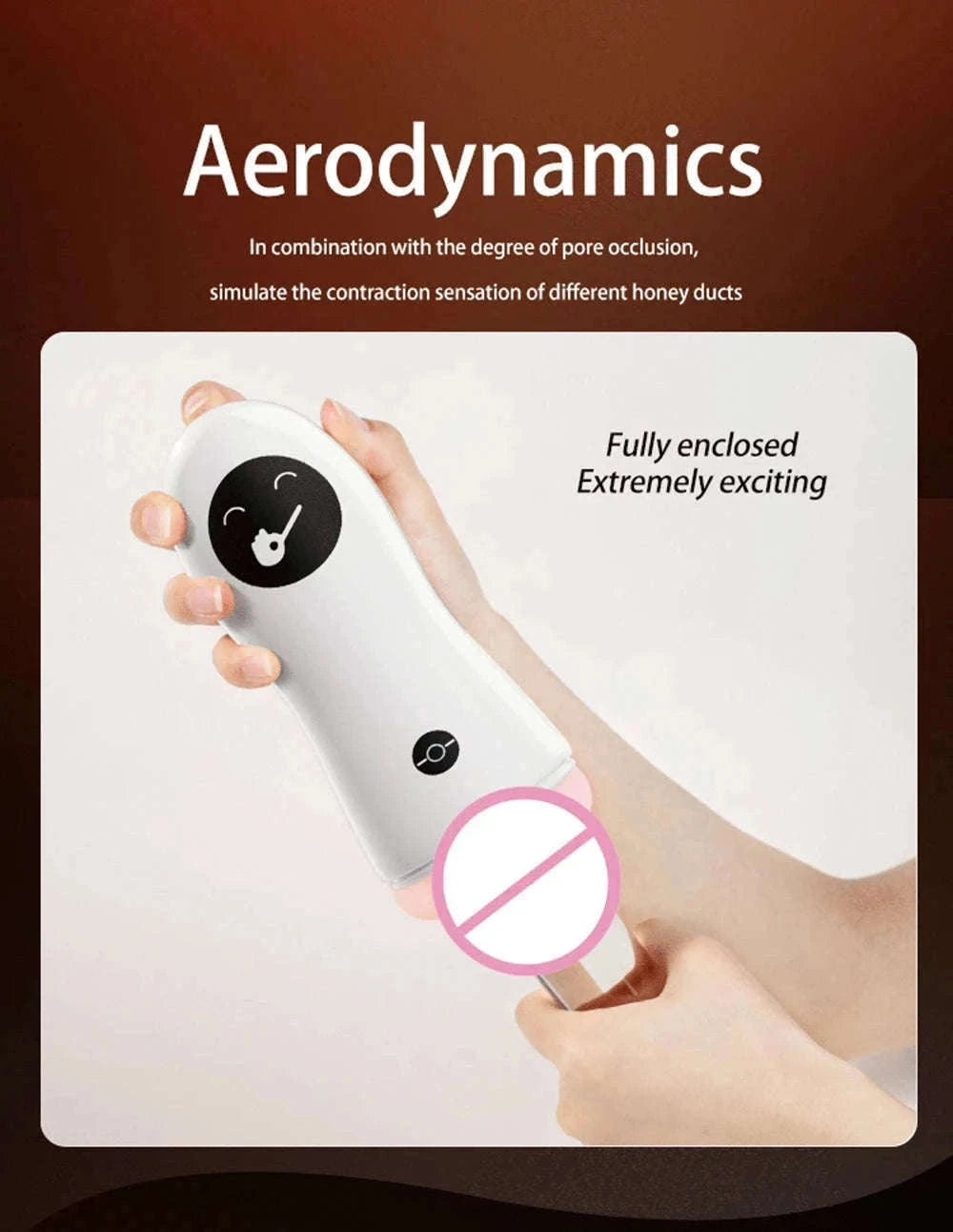 Male Masturbator Training Cup with Suction Base-Vibrate and Suck