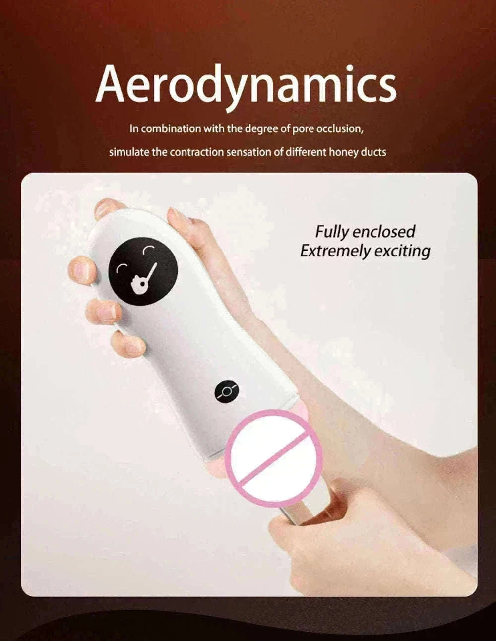 Male Masturbator Training Cup with Suction Base-Vibrate and Suck