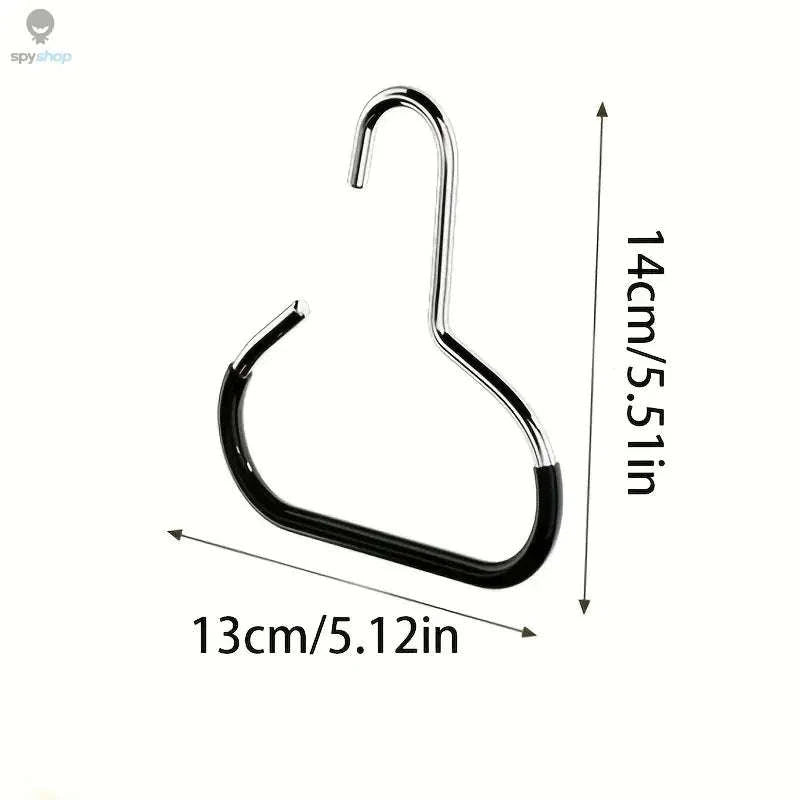 Manganese Steel Round Hook – Strong, Space-Saving Storage for Hats, Scarves & Bags-1pc White