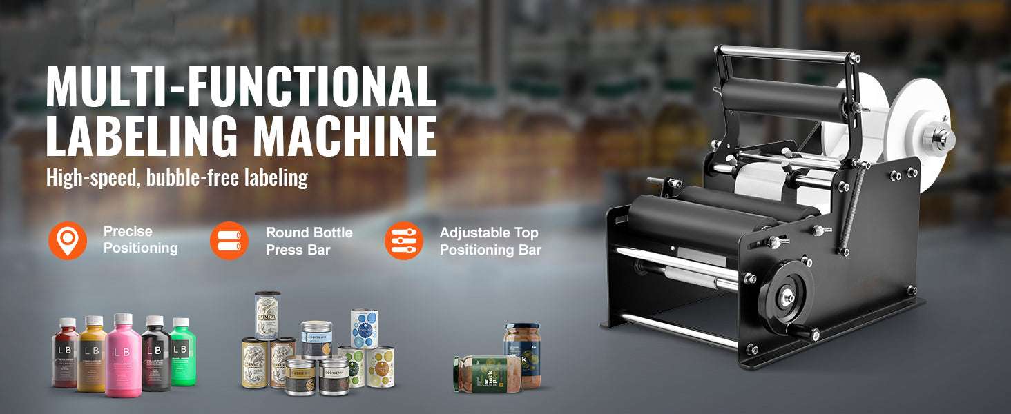 Manual Bottle Labeling Machine 15–20 Bottles/Min Adjustable-MT-30 / GERMANY