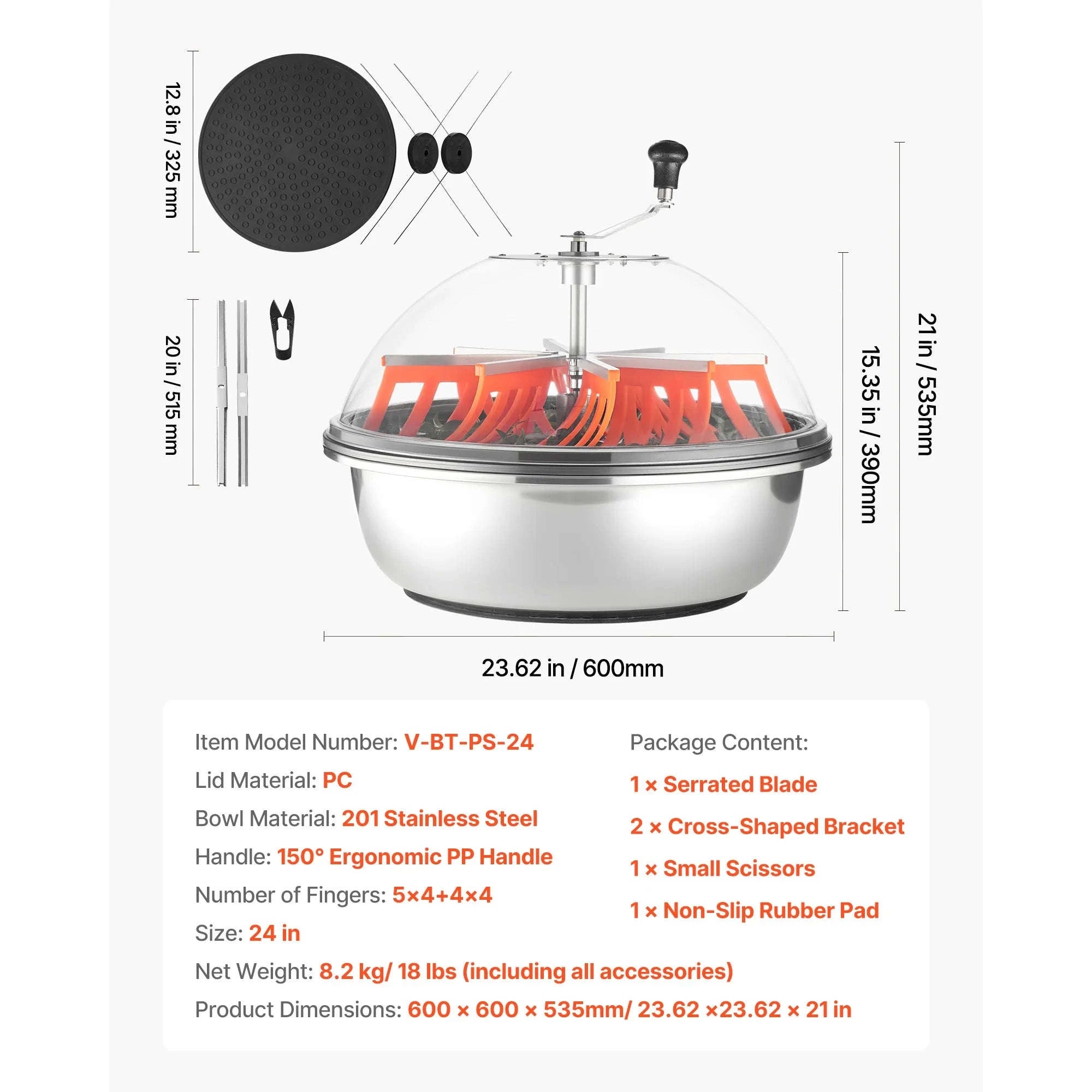 Manual Bud Trimmer with Stainless Steel Blades-13 Inches / CZECH REPUBLIC