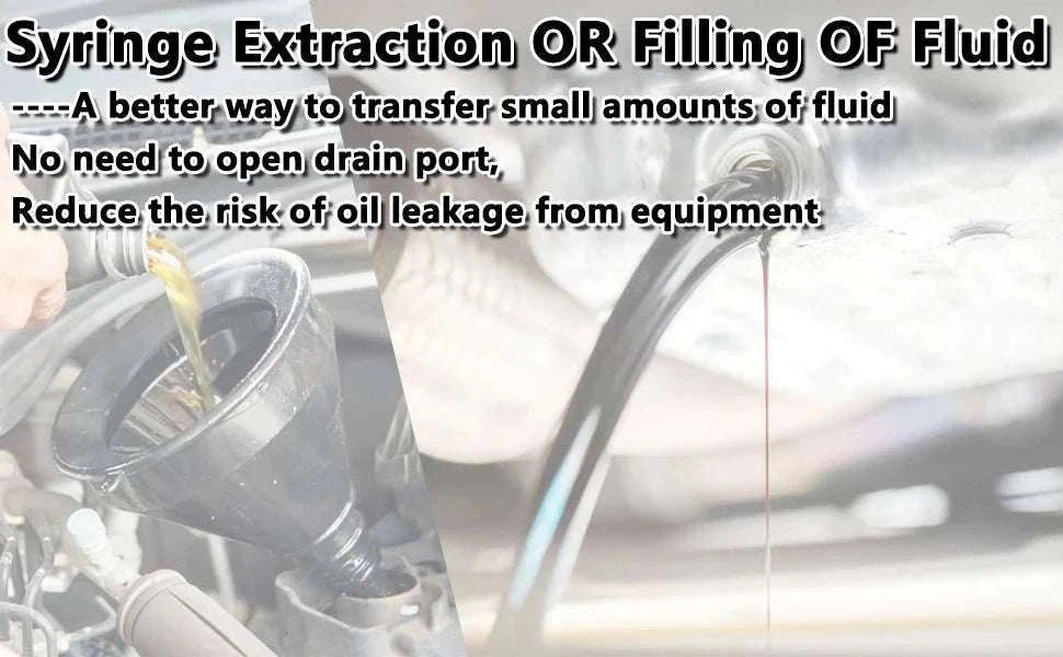 Manual Fluid Extractor Pump with Hose for Oil, Fuel & Liquid Transfer-500CC
