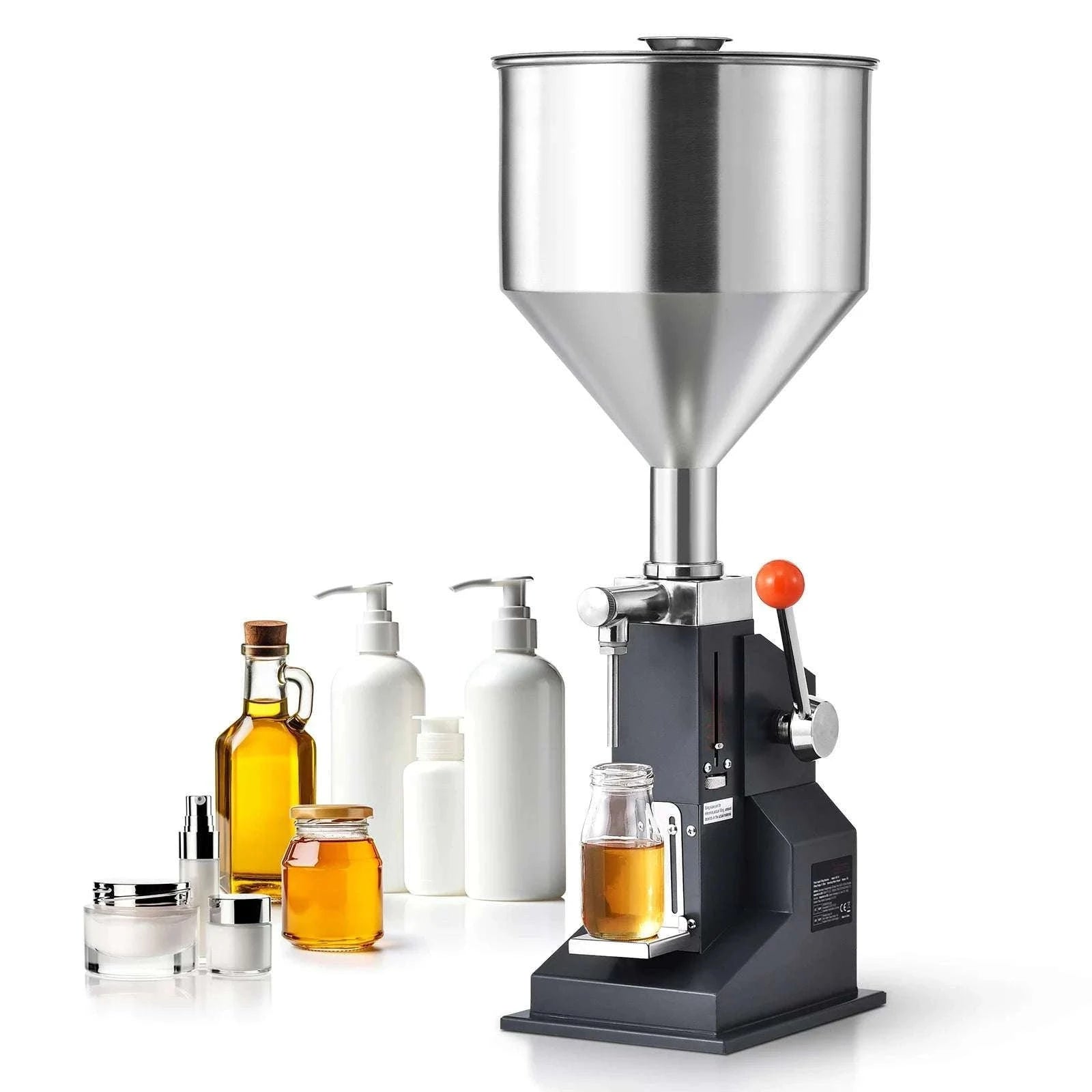 Manual Liquid Filling Machine 5-100ml Adjustable Bottle Filler-