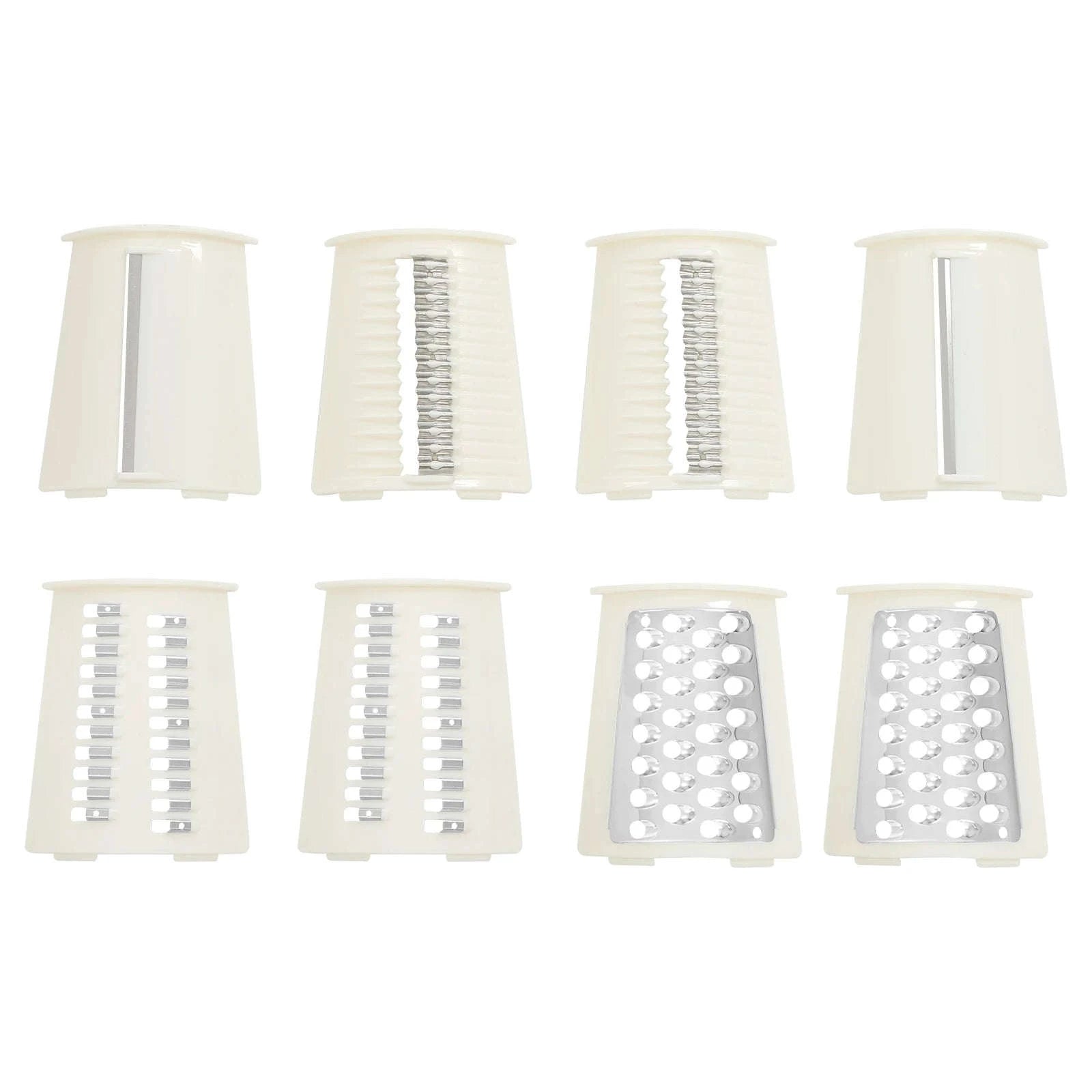 Manual Rotary Cheese and Vegetable Slicer with 5 Blades-United States