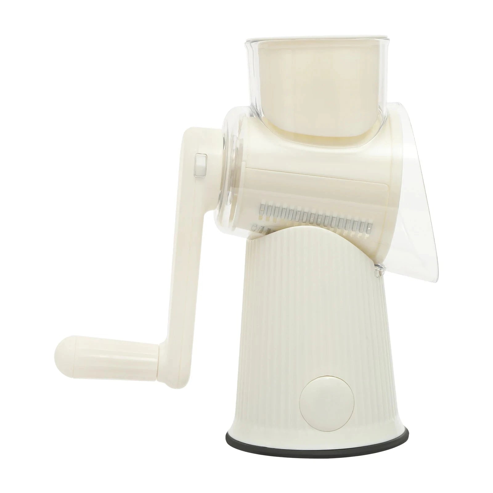 Manual Rotary Cheese and Vegetable Slicer with 5 Blades-United States