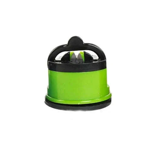 Manual Suction Knife Sharpener for Fast, Safe Blade Control-Red / M