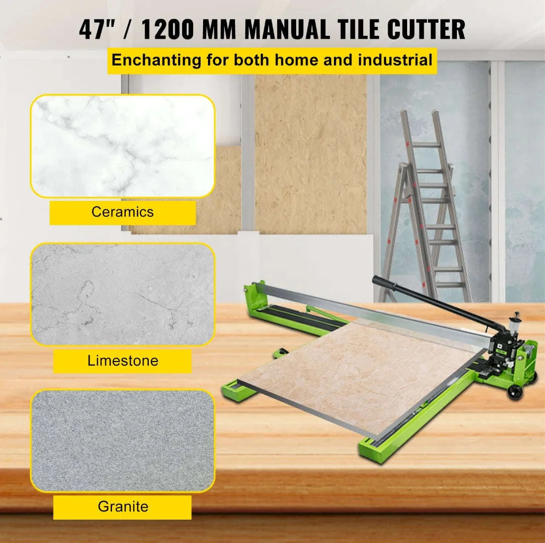 Manual Tile Cutter with Laser Guide and Spare Cutter-1.2M / Germany