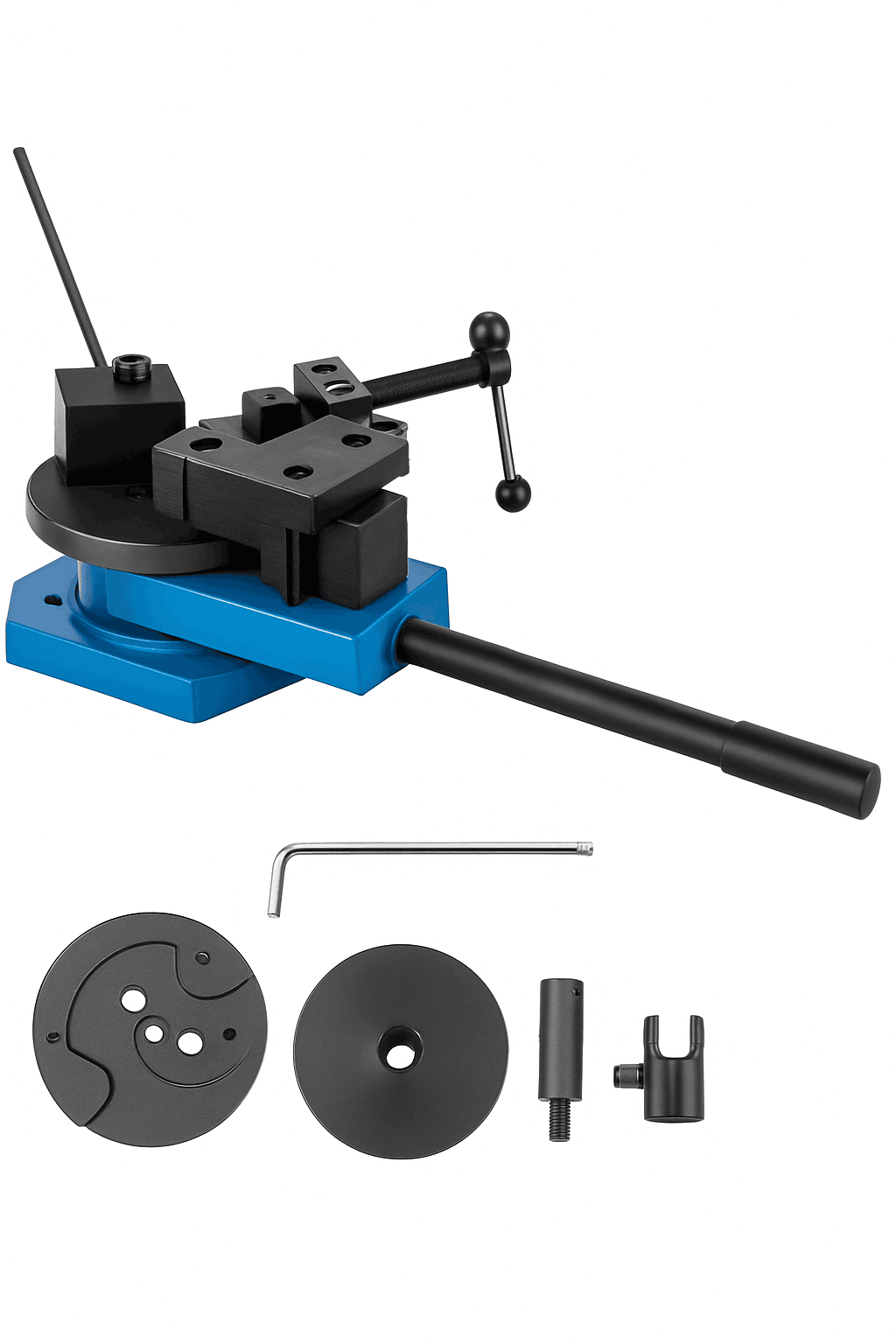 Manual Universal Metal Bender SBG-40 for Steel, Flat, Round & Square Bar-CZECH REPUBLIC