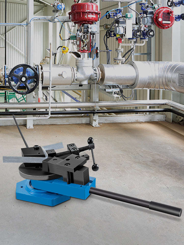 Manual Universal Metal Bender SBG-40 for Steel, Flat, Round & Square Bar-CZECH REPUBLIC