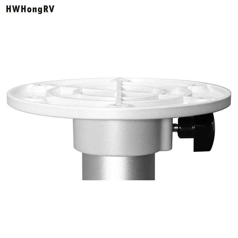 Manufacturers' Select RV or Boat Table Leg System. SurFit Leg Sets, Silver, Surface Mount with Aluminum Floor and Table Bases-74.5CM-29.33inch / United States