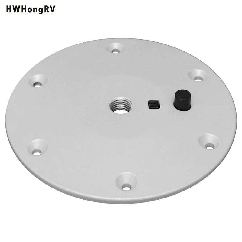 Manufacturers' Select RV or Boat Table Leg System. SurFit Leg Sets, Silver, Surface Mount with Aluminum Floor and Table Bases-74.5CM-29.33inch / United States