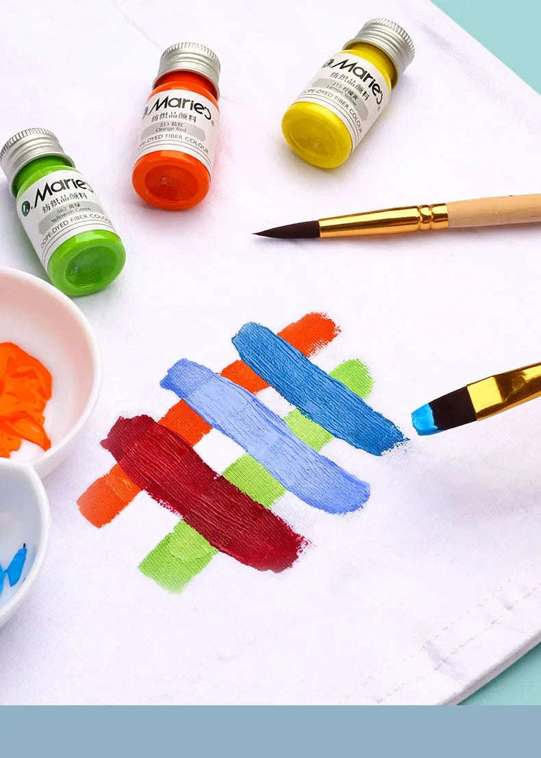 Marie's Permanent Fabric Paint Set-36 colors