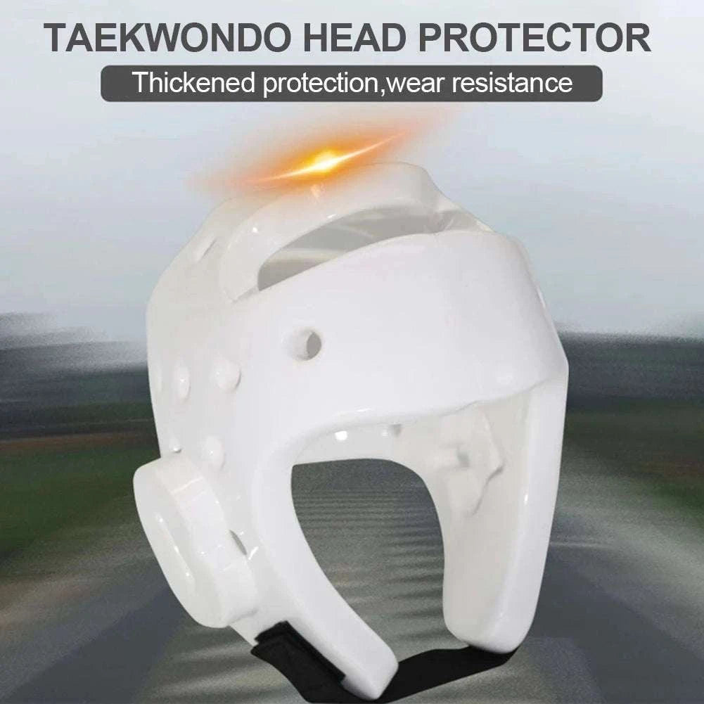 Martial Arts Head Guard with Full Impact Protection for Training-
