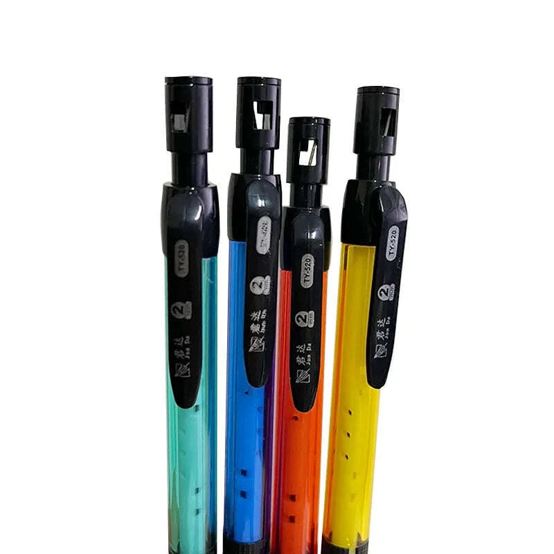 Mechanical Pencil Set 2.0mm with 2B Lead Refills-3pcs pens set B
