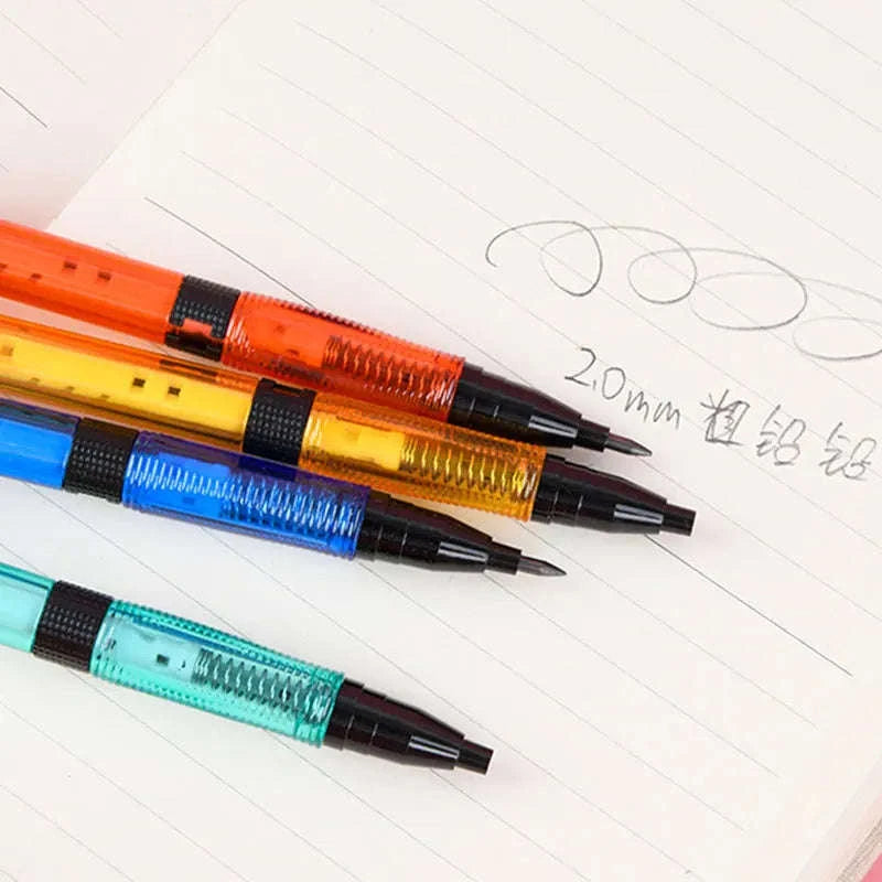 Mechanical Pencil Set 2.0mm with 2B Lead Refills-3pcs pens set B